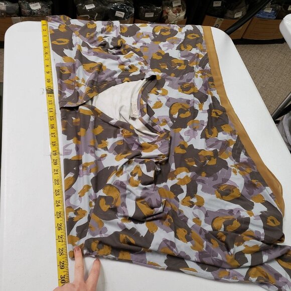 Logo Lori Goldstein Womens Artsy Asymmetric Button Up Tunic Top Size 3X Abstract - Picture 5 of 8